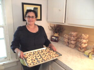 Dolores de la Torre is the owner of "Around the World Cookies." You can find Delores's treats at local farmers' markets.