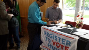 New voters registered to vote at Lincoln Unites!