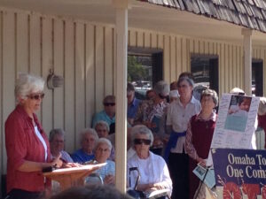 Sister Kathleen Erickson of Sisters of Mercy served as a chaplain at the detention facility in Dilley, Texas.