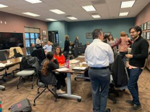 Meeting with the Columbus Chamber of Commerce